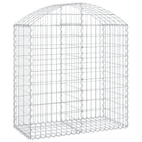 Vidaxx Gabione gewölbt 100x50x100 120 cm verzinktes Eisen