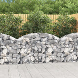 Vidaxx Gabione gewölbt 150x30x80 100 cm verzinktes Eisen