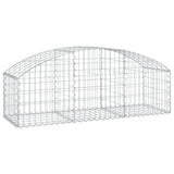 Vidaxx Gabione gewölbt 150x50x40 60 cm aus verzinktem Eisen