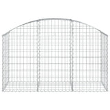 Vidaxx Gabione gewölbt 150x50x80 100 cm verzinktes Eisen