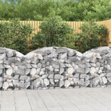 Vidaxx Gabione gewölbt 150x50x80 100 cm verzinktes Eisen