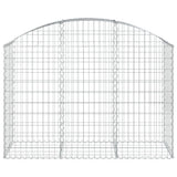 Vidaxx Gabione gewölbt 150x50x100 120 cm verzinktes Eisen