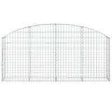 Vidaxx Gabione gewölbt 200x30x80 100 cm verzinktes Eisen