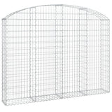 Vidaxx Gabione gewölbt 200x30x140 160 cm verzinktes Eisen