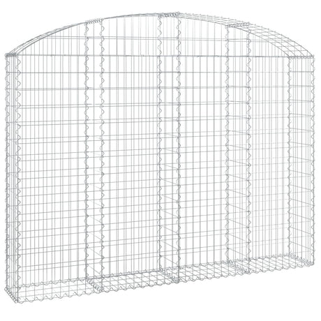 Vidaxx Gabione gewölbt 200x30x140 160 cm verzinktes Eisen