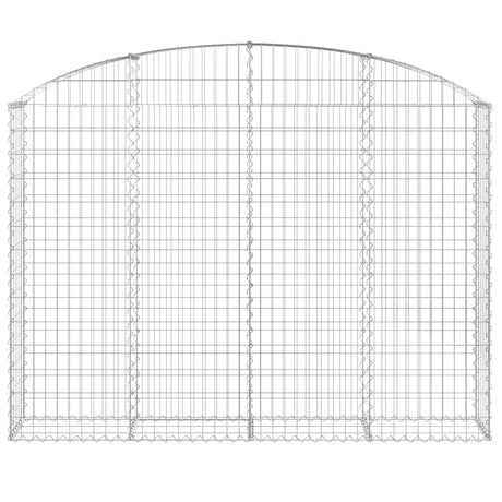 Vidaxx Gabione gewölbt 200x30x140 160 cm verzinktes Eisen