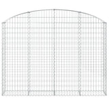 Vidaxx Gabione gewölbt 200x30x140 160 cm verzinktes Eisen