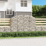 Vidaxx Gabione gewölbt 200x30x140 160 cm verzinktes Eisen