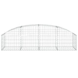 Vidaxx Gabione gewölbt 200x50x40 60 cm verzinktes Eisen