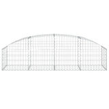 VidaXL Schanskorf vaulted 200x50x40 60 cm galvanized iron