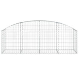 Vidaxx Gabione gewölbt 200x50x60 80 cm verzinktes Eisen