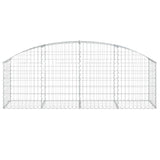 Vidaxl Schanskorf Vaulted 200x50x60 80 cm ocynkowane żelazo