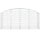 Vidaxx Gabione gewölbt 200x50x80 100 cm verzinktes Eisen
