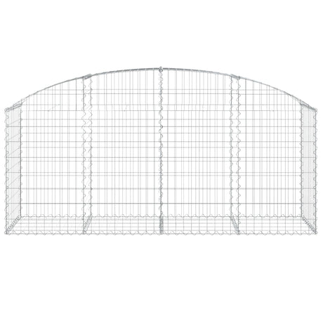 Vidaxx Gabione gewölbt 200x50x80 100 cm verzinktes Eisen