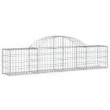 Vidaxx Gabione gewölbt 200x30x40 60 cm verzinktes Eisen