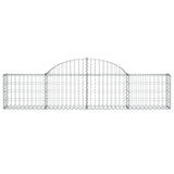 Vidaxx Gabione gewölbt 200x30x40 60 cm verzinktes Eisen