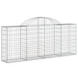 Vidaxx Gabione gewölbt 200x30x80 100 cm verzinktes Eisen