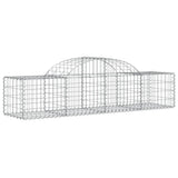 Vidaxx Gabione gewölbt 200x50x40 60 cm verzinktes Eisen