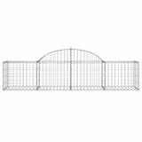 Vidaxx Gabione gewölbt 200x50x40 60 cm verzinktes Eisen