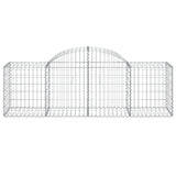 Vidaxx Gabione gewölbt 200x50x60 80 cm verzinktes Eisen