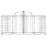 Vidaxx Gabione gewölbt 200x50x80 100 cm verzinktes Eisen