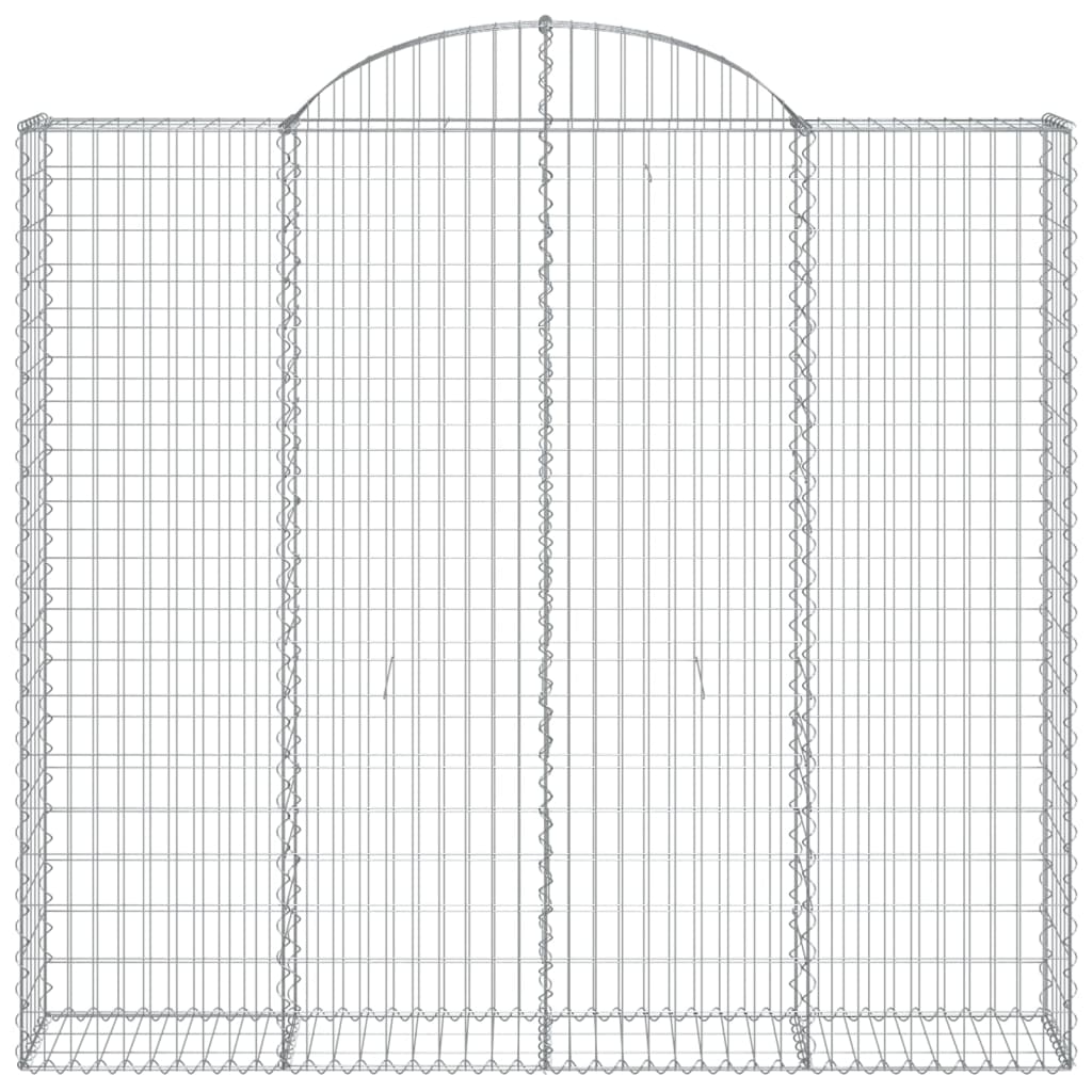 Vidaxl Schanskorf Vaulted 200x50x180 200 cm ocynkowane żelazo