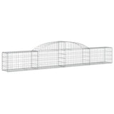 Vidaxx Gabione gewölbt 300x30x40 60 cm verzinktes Eisen