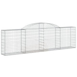 Vidaxx Gabione gewölbt 300x30x80 100 cm verzinktes Eisen