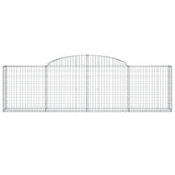 Vidaxx Gabione gewölbt 300x30x80 100 cm verzinktes Eisen
