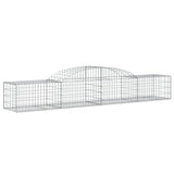 Vidaxx Gabione gewölbt 300x50x40 60 cm verzinktes Eisen