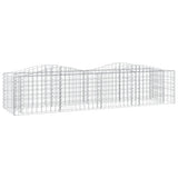 Vidaxx Gabionengewölbe erhöht 200x50x50 cm aus verzinktem Eisen