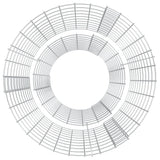 VIDAXL SCHANSKORF CIRNORE Ø 50 cm Galvanizzato