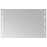 Vidaxl badkamerspiegel led 50x80 cm