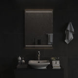 Vidaxl badkamerspiegel led 60x80 cm