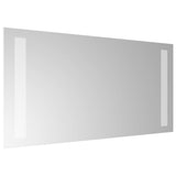 Miroir de salle de bain Vidaxl LED 20x40 cm