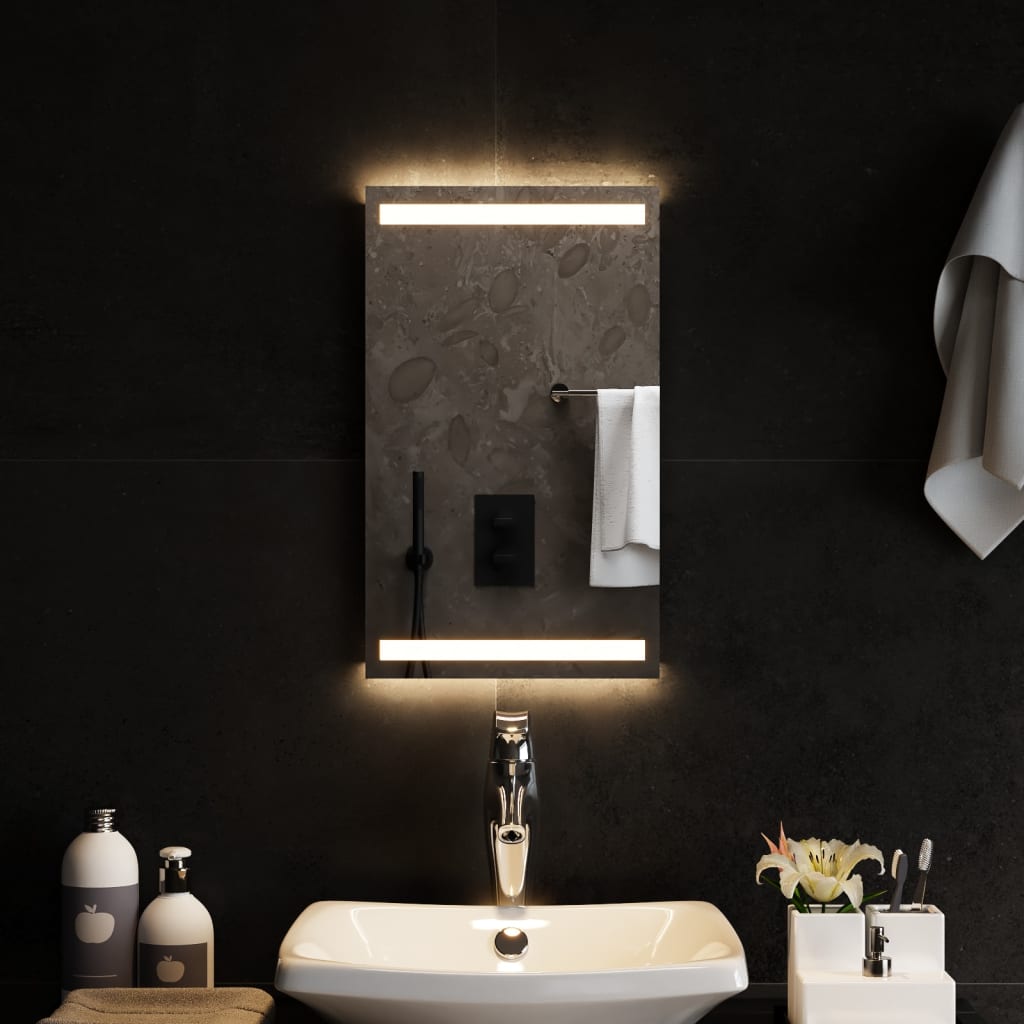 Vidaxl Mirror de baño LED 30x50 cm