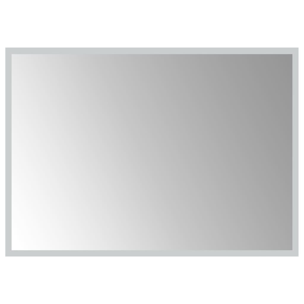 Miroir de salle de bain Vidaxl LED 50x70 cm