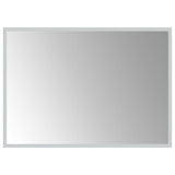 Miroir de salle de bain Vidaxl LED 50x70 cm