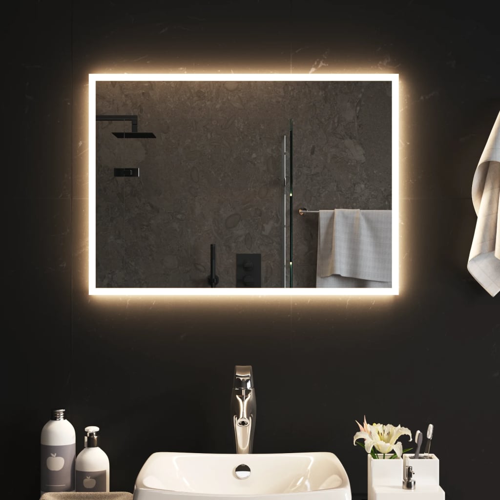 Vidaxl Bathroom Mirror LED 50x70 cm