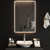 Vidaxl Mirror de baño LED 60x90 cm