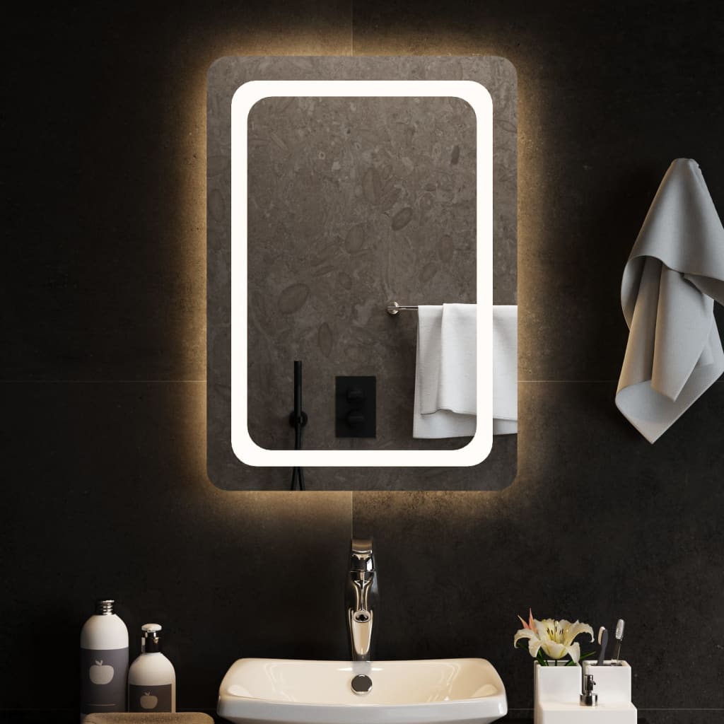 Vidaxl Bathroom Mirror LED 50x70 cm