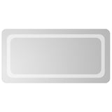Vidaxl badkamerspiegel led 40x80 cm