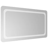 Vidaxl badkamerspiegel led 50x90 cm