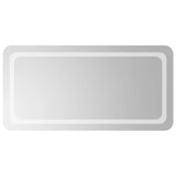 Vidaxl Bathroom Mirror LED 50x100 cm