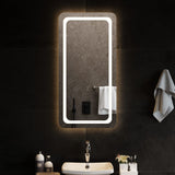 Miroir de salle de bain Vidaxl LED 50x100 cm