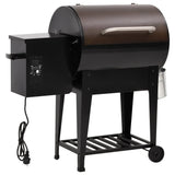 Vidaxl PelletbarbeCue z dolną płytą 94 cm żelaza