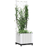 Vidaxx Pflanzgefäß mit Spalier 40x40x136 cm Polypropylen