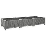 VidaXL Planter raised 120x40x23 cm Polypropene