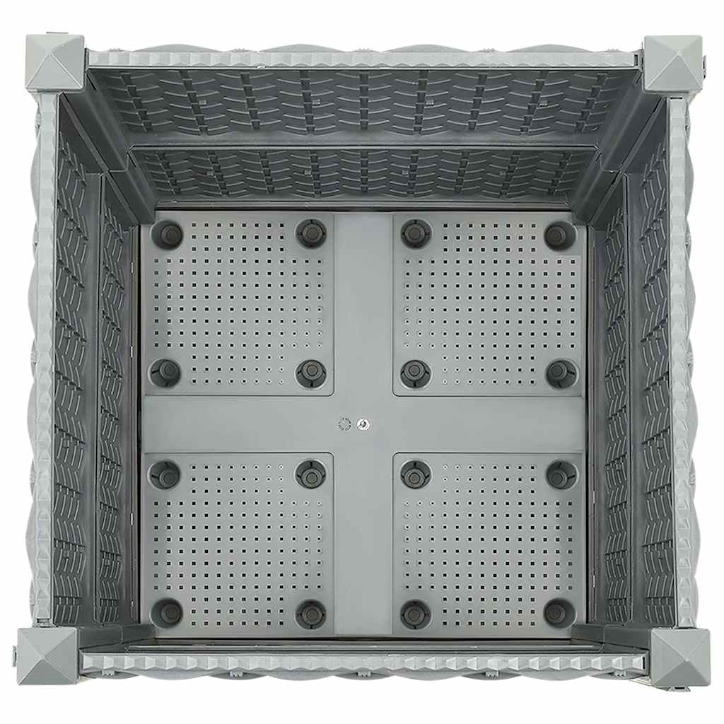 Vidaxx Pflanzgefäß erhöht 40x40x38 cm Polypropylen