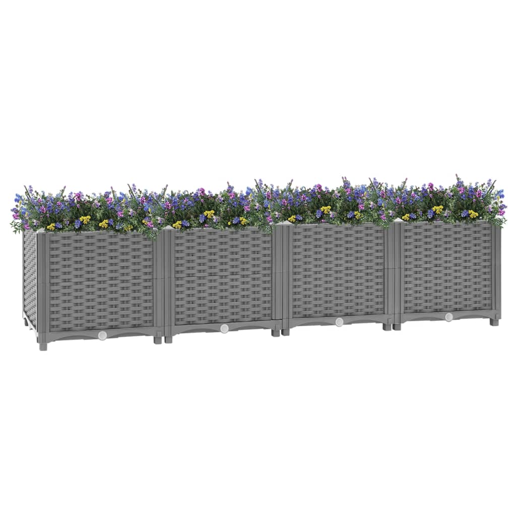 Vidaxl Planter raised 160x40x38 cm Polypropene